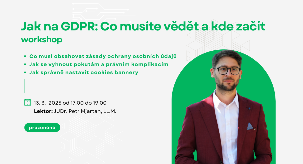 Workshop: Jak na GDPR